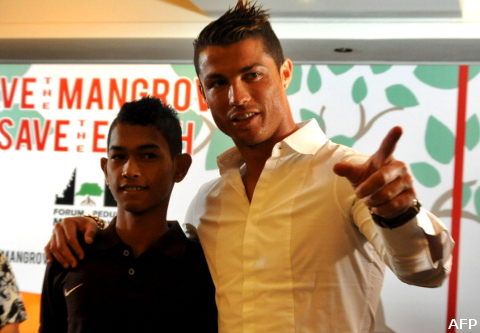 TAG Heuer CEO, Jean-Claude Biver, congratulated Cristiano Ronaldo