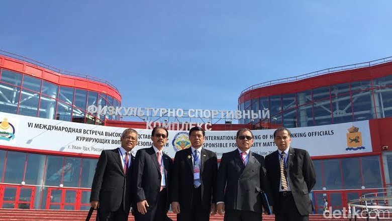 Menko Tedjo Hadiri Pertemuan Pejabat Keamanan Internasional di Rusia