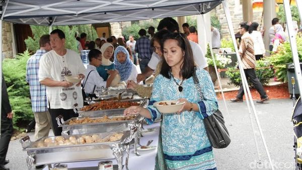 Ramai dan Serunya WNI Berlebaran di Wisma Indonesia Washington