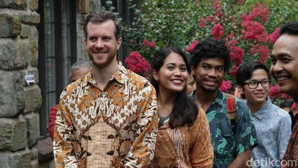 Ramai dan Serunya WNI Berlebaran di Wisma Indonesia Washington