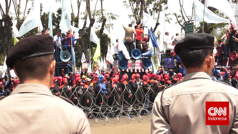 Buruh Minta Polisi Buat Unit Khusus Tangani Kasus Buruh ke Kapolda Tito