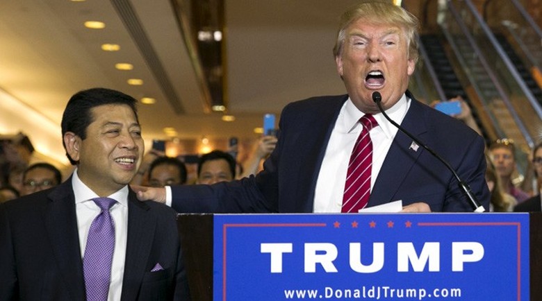 Serba-serbi Kemunculan Novanto dan Fadli di Acara Donald Trump