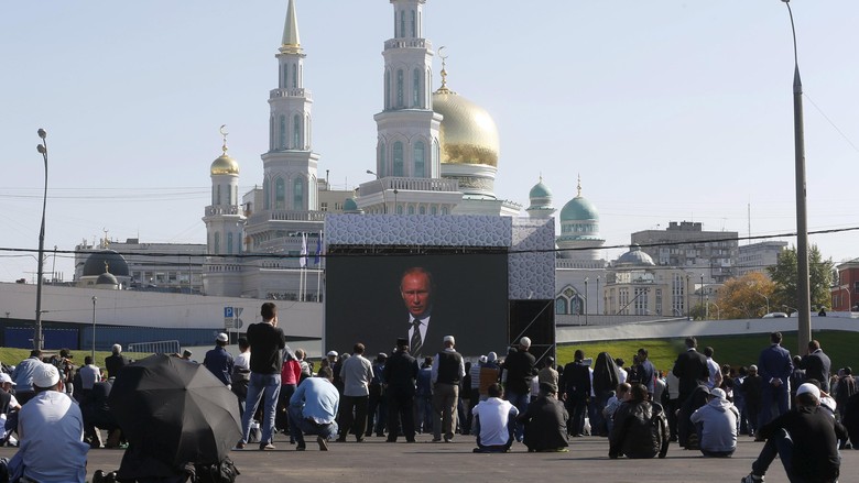 Putin, Erdogan dan Mahmoud Abbas Resmikan Masjid Terbesar Eropa di Rusia Putin, Erdogan dan Mahmoud Abbas Resmikan Masjid Terbesar Eropa di Rusia
