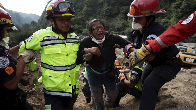 Tragedi Longsor di Guatemala, 69 Orang Tewas dan Ratusan Hilang