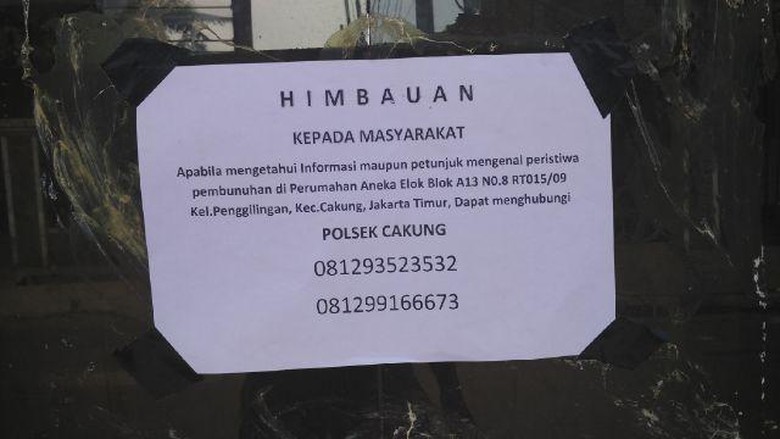 Polisi Terus Gali Informasi untuk Ungkap Pembunuhan Ibu dan Anak di Cakung