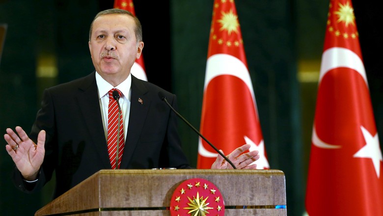 Erdogan: Kita Tak Akan Menahan Diri untuk Membalas Serangan Erdogan: Kita Tak Akan Menahan Diri untuk Membalas Serangan