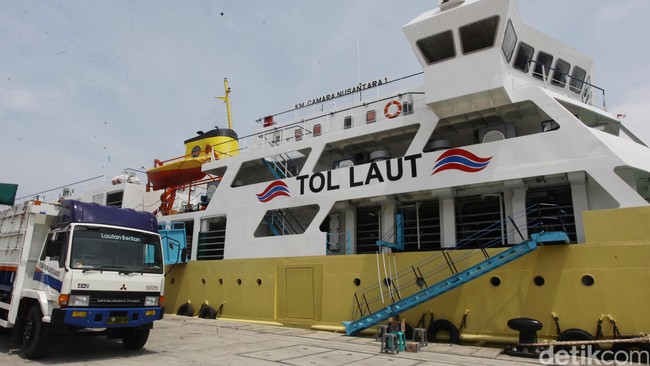 Dua Rute Tol Laut Diubah