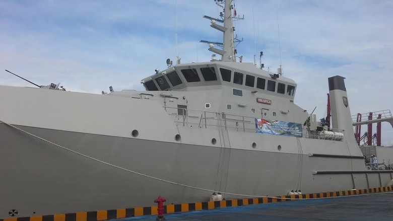 Baru datang dari Prancis, Ini Kapal Canggih Milik TNI AL untuk Survei Bawah Laut
