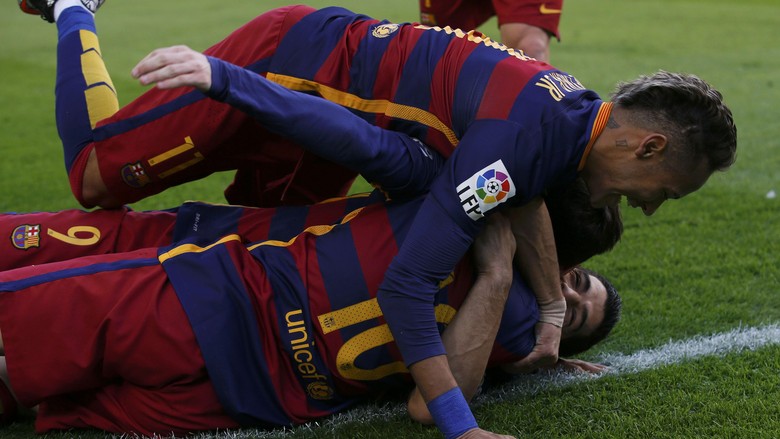 Barca Cuma Menang 2-1 Lawan 9 Orang, Enrique Tak Kecewa Barca Cuma Menang 2-1 Lawan 9 Orang, Enrique Tak Kecewa