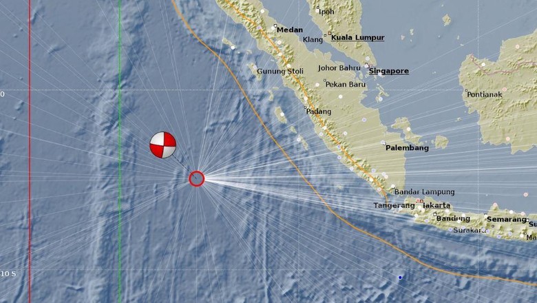 Ini Analisis BMKG Soal Gempa Bumi 7,8 SR di Tengah Laut Kepulauan Mentawai