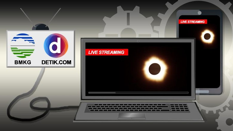 BMKG Siap Live Streaming Gerhana Matahari Dari 19 Kota