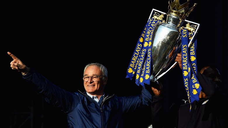Ranieri: Alien Turun ke Bumi Lebih Mungkin ketimbang Leicester Juara Lagi