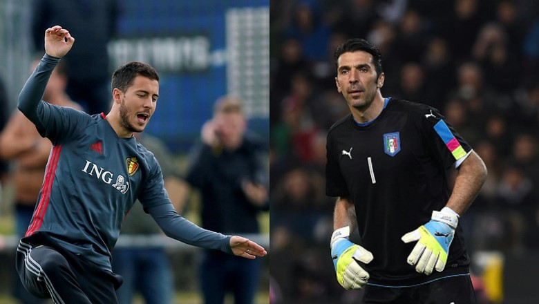 Sebelum Duel, Buffon-Hazard Saling Lempar Pujian