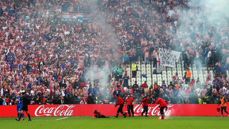 UEFA Akan Selidiki Insiden di Laga Kroasia vs Ceko