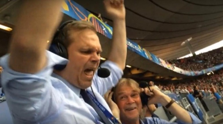 Gudmundur Benediktsson, Si Komentator Heboh yang Ngetop Bareng Islandia