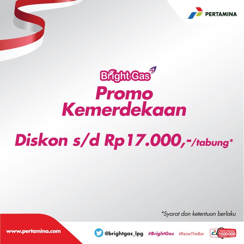 Peringati Hari Kemerdekaan RI Ke-71, Pertamina Beri Promo Diskon Menarik Peringati Hari Kemerdekaan RI Ke-71, Pertamina Beri Promo Diskon Menarik