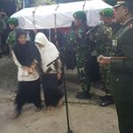 Praka Anumerta Wahyudi Dimakamkan di Pemakaman Umum Kampung Halamannya