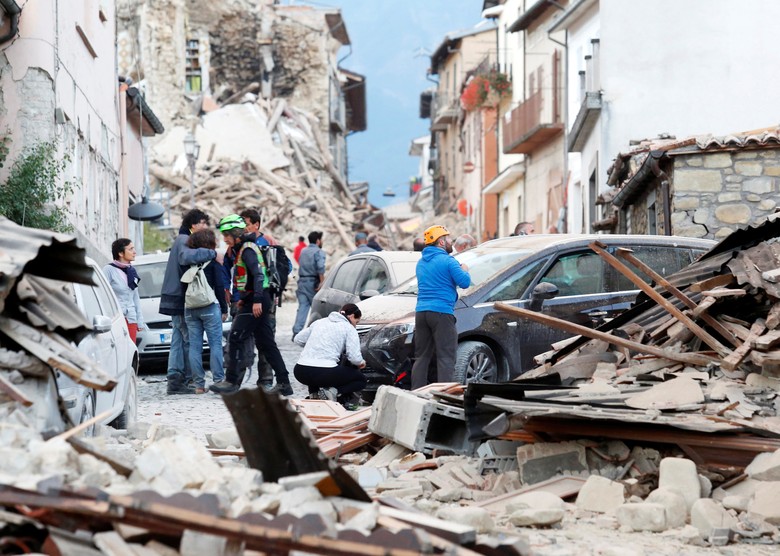Italia Berlakukan Keadaan Darurat di daerah Gempa