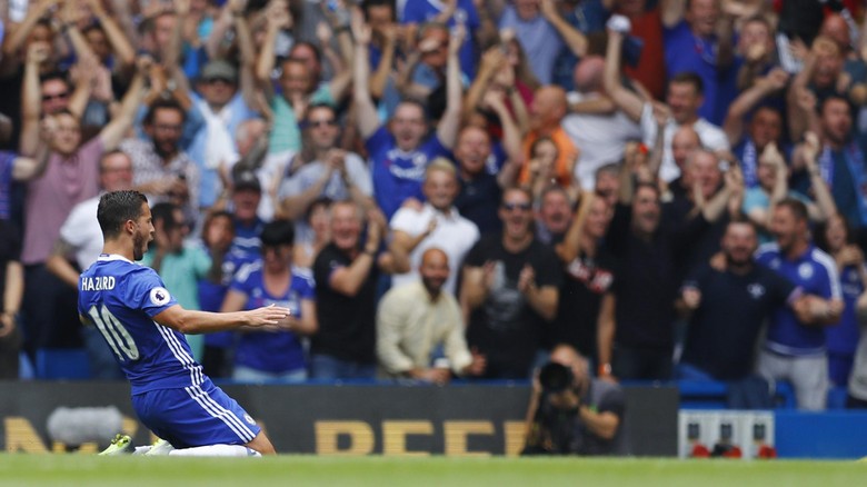 Hadapi MU, Hazard Minta Chelsea Jangan Sampai Kebobolan