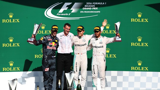 Kemenangan Rosberg, Aksi Hamilton, dan Statistik Lain dari GP Belgia