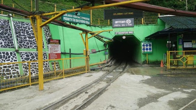 20% Emas Batangan Antam Dihasilkan dari Gunung Pongkor