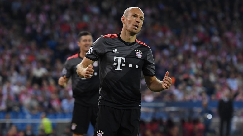 Robben Sesalkan Kegagalan Bayern Memanfaatkan Peluang