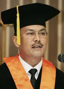 Prof. Dr. Rusliwa Somantri Gumilar Rector of Universitas Indonesia