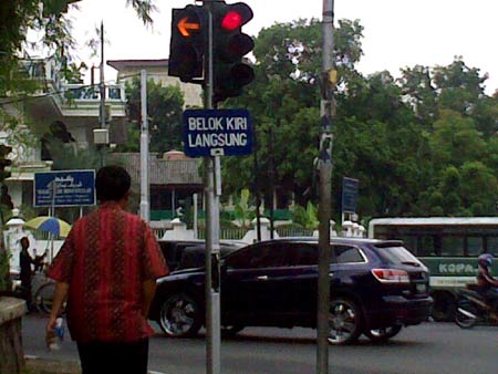 Belok Kiri Langsung