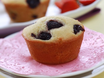 Resep Cake: Black Cherry  Muffin