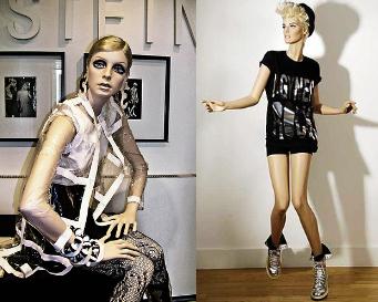 Twiggy & Agyness