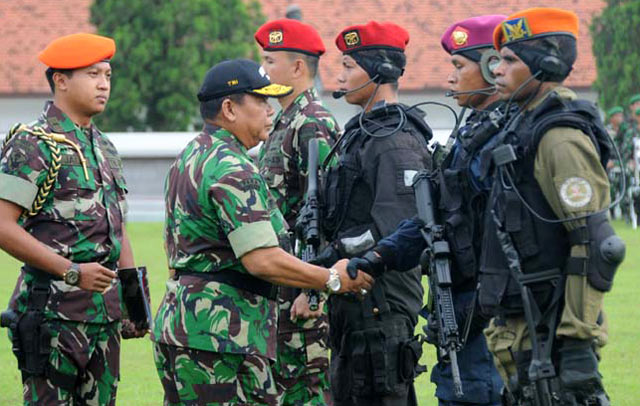 Kasum TNI Buka Latihan GULTOR