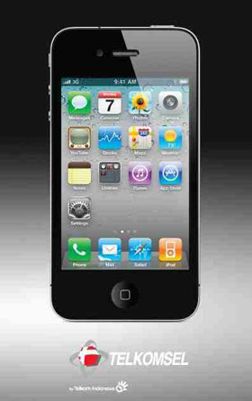 iPhone 4S indonesia telkomsel