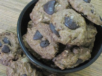 Resep Kue: Flaxseed Chocolate Chips Cookies