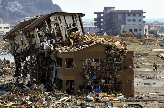 Wajah Jepang Pasca Gempa