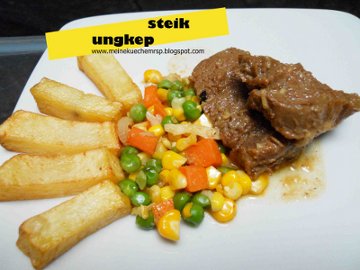 Resep Daging: Steak Daging Ungkep