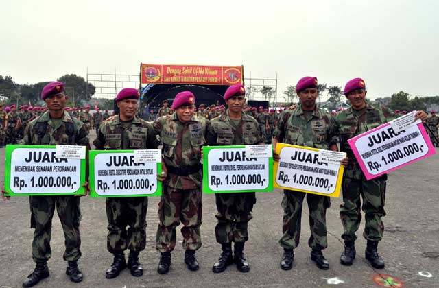 Prajurit Pasmar-I Peringati HUT ke-10