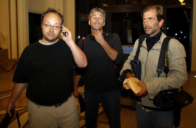 Libya Bebaskan 3 Wartawan Asing