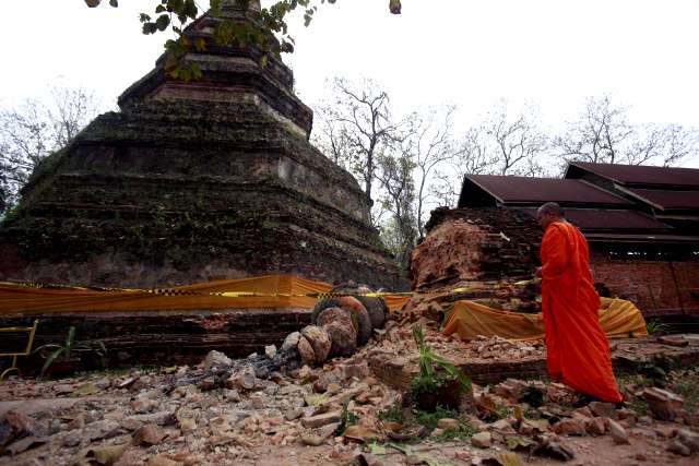 Gempa 6,8 SR Guncang Myanmar