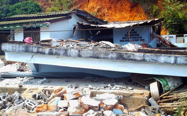 Kerusakan Gempa Myanmar