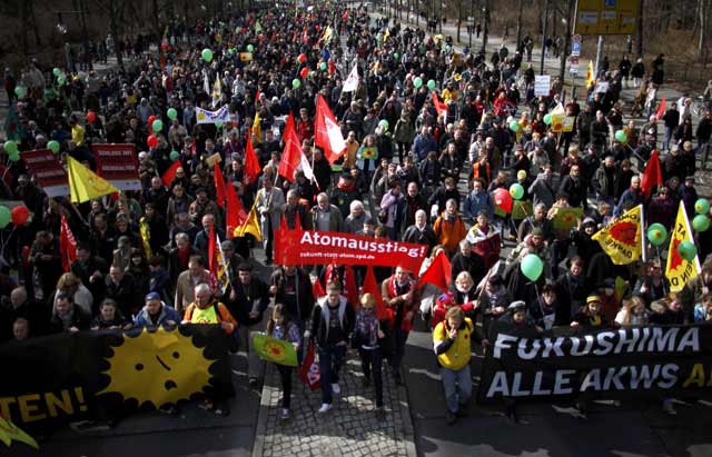 Demo Anti Nuklir di Jerman