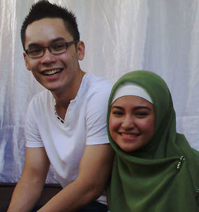 Ben dan Caca (rachman/detikhot) Ben dan Caca (rachman/detikhot)