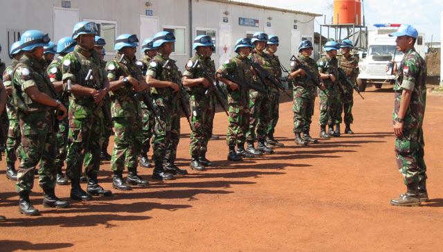 PBB Periksa Satgas Zeni TNI Kongo