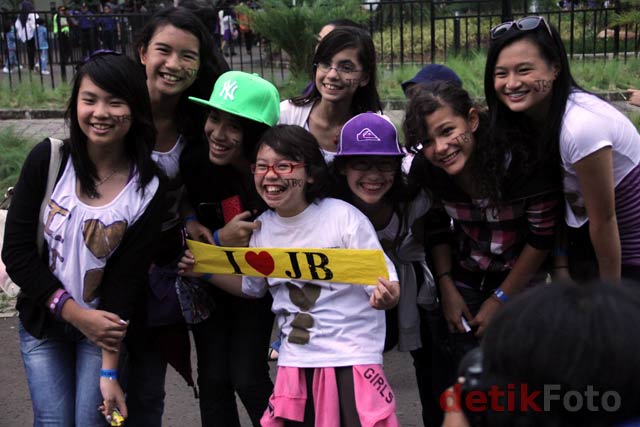 Ramainya Konser Justin Bieber