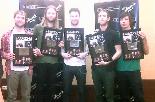 Maroon 5 Jelang Konser di Jakarta