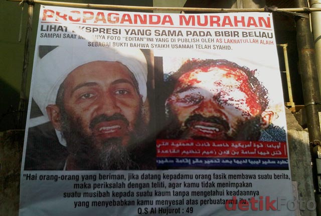 Poster Osama Terpampang di Markas FPI
