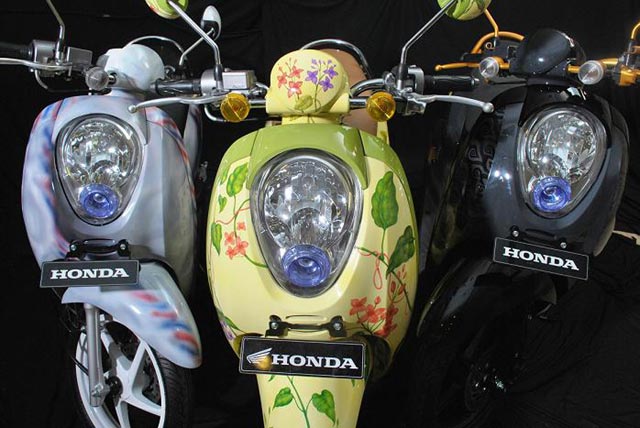 Honda Scoopy Obyek Seni