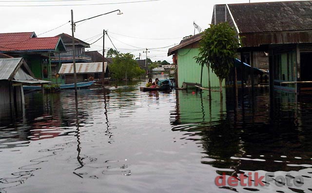 21 Desa di Kutai Kartanegara Terendam Banjir