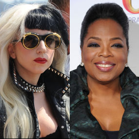 Lady Gaga 
Kalahkan Oprah sebagai Selebriti Paling 
Berpengaruh