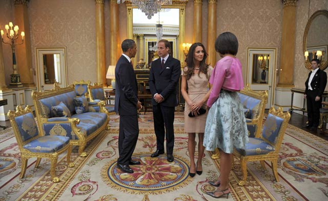 Obama Bertemu William-Kate Middleton