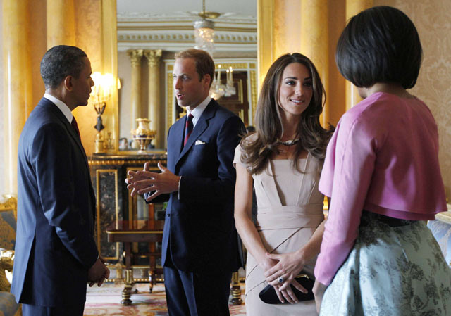 Obama Bertemu William-Kate Middleton